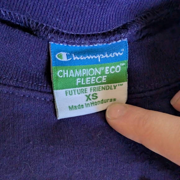Champion Purple New York University Sweater - Picture 3 of 3